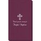 Ornate Cross Linen Like Guest Towels Image 1 of 4